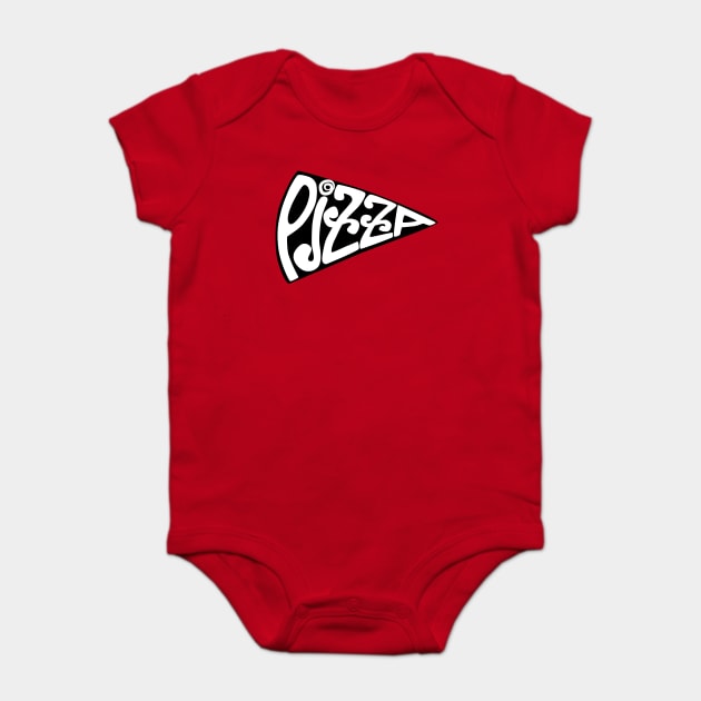 Pizza Slice Baby Bodysuit by Litehouse Tees